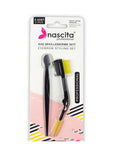 Nascita Eyebrow Shaping Set for Precision Grooming - 2-Piece