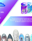 Tabanex Heel Pads/Inserts - Gel Heel Inserts for Comfortable Shoe Inserts, Reusable Adhesive Heel Cushions for Back - view 4