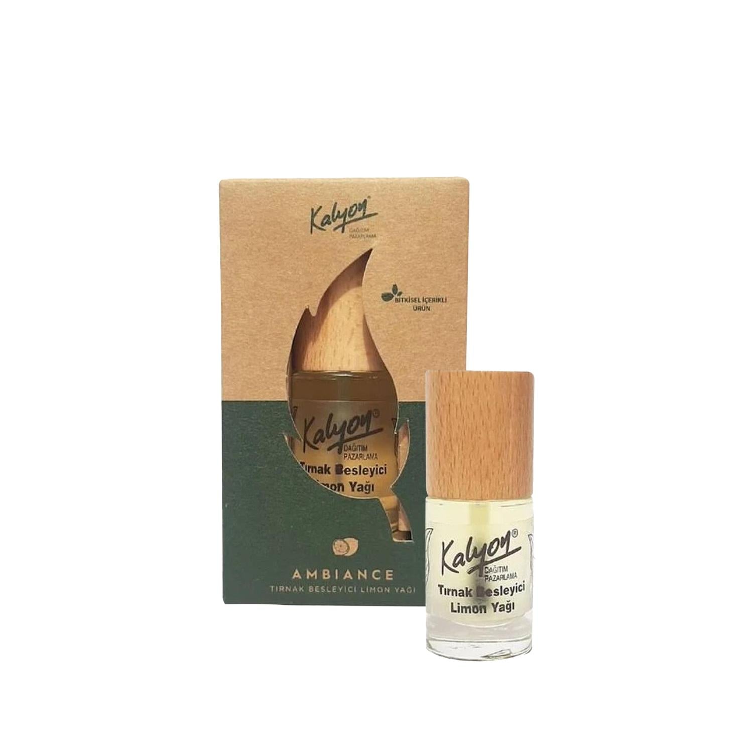 Kalyon Bitkisel Nail Care Oil with Lemon - 11ml Natural Nail Nourishment Kalyon Bitkisel Nail Oil - Natural Nail Care nail care oil, lemon oil for nails, natural nail care, botanical nail products, Kalyon Bitkisel nail oil, nail nourishment, natural beauty products, herbal nail care, nail health, nail moisturizer, travel nail care, portable nail oil