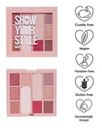 Show By Pastel Show Your Style Eyeshadow Set - 10 Natural Shades, Cruelty-Free & Vegan Makeup Show By Pastel Eyeshadow Set - Natural & Cruelty-Free Eyeshadow Palette, Cruelty-free Makeup, Vegan Eyeshadow, Natural Shade Eyeshadow, Dermatologically Tested Cosmetics, Makeup for Sensitive Skin, Gluten-Free Makeup, Halal Cosmetics, Vegan Makeup, Eyeshadow Set, Natural Makeup Looks, Everyday Makeup, Makeup Gift Ideas