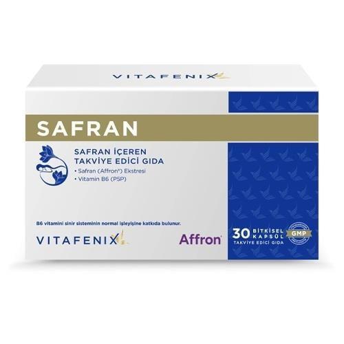 Vitafenix Safran Herbal Supplement for Mood Support 30 Capsules