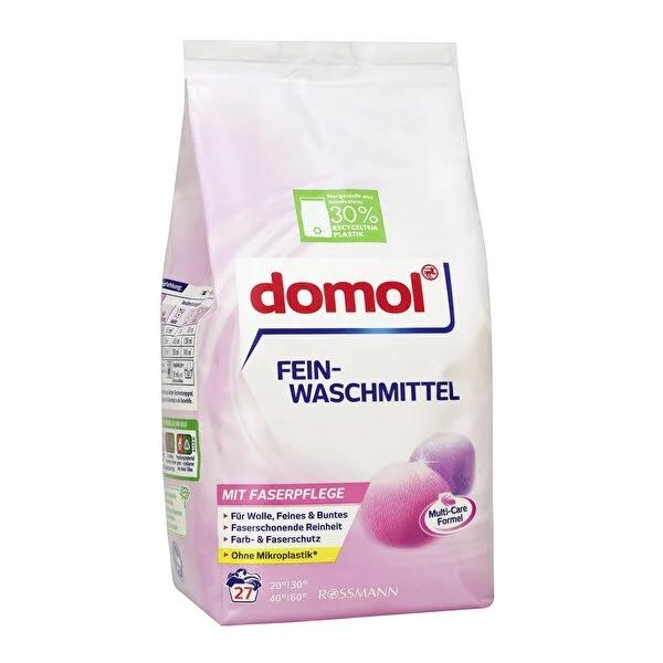 Domol Laundry Detergent Powder for Delicate & Colored Laundry - Cold Water Detergent, 27 Washes, 1350g Domol Laundry Detergent Powder for Delicate Laundry laundry detergent powder, cold water detergent, delicate laundry care, colored laundry detergent, wool laundry detergent, laundry care, detergent for colored clothes, energy-efficient washing, fabric protection, color preservation