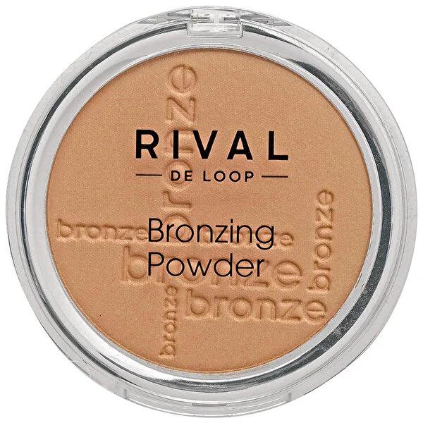 Rival de Loop Bronzing Powder - Salted Caramel, 9.5g - Natural Glow with Grape Seed Oil & Shimmering Pigments Rival de Loop Bronzing Powder - Salted Caramel for Natural Glow Bronzing Powder, Salted Caramel Makeup, Rival de Loop Cosmetics, Grape Seed Oil Skincare, Shimmering Makeup Products, Natural Glow, Sun-Kissed Glow, Makeup for All Skin Tones, Compact Makeup, Portable Makeup, Moisturizing Makeup, Radiant Complexion, Easy Touch-Ups, Beauty Essentials, Makeup for On-the-Go, Skincare with Makeup, Healthy G