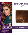 Wella Koleston Intense Chocolate Brown Hair Color - Long-Lasting Nourishing Hair Dye with Argan Oil - view 7