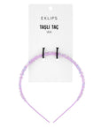 Eklips Lilac Rhinestone Headband for Hair Styling