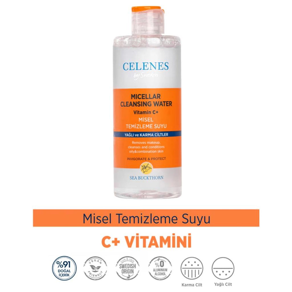 Celenes Sea Buckthorn Micellar Cleansing Water 400 ml