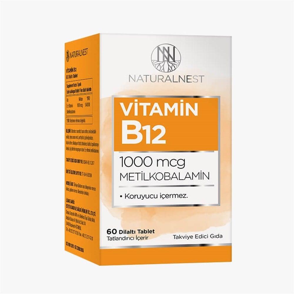 NaturalNest Vitamin B12 1000 mcg Sublingual Tablets - High Strength B12 Supplement for Deficiency & Energy Support NaturalNest Vitamin B12 1000 mcg Sublingual Tablets for Deficiency Vitamin B12 supplement, Sublingual Vitamin B12, 1000 mcg B12, NaturalNest Vitamin B12, Dietary Supplement, Health Supplements, Vitamin Deficiency Support, Energy Boost, Vegetarian Supplements, Vegan Supplements