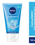 Nivea Facial Cleansing Gel for Normal & Combination Skin - Gentle, Natural Ingredients, 5.07 fl oz - Cleanser