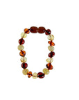 Babyjem Amber Teething Bracelet for Babies - Natural Pain Relief, Individually Knotted Amber Stones - view 6
