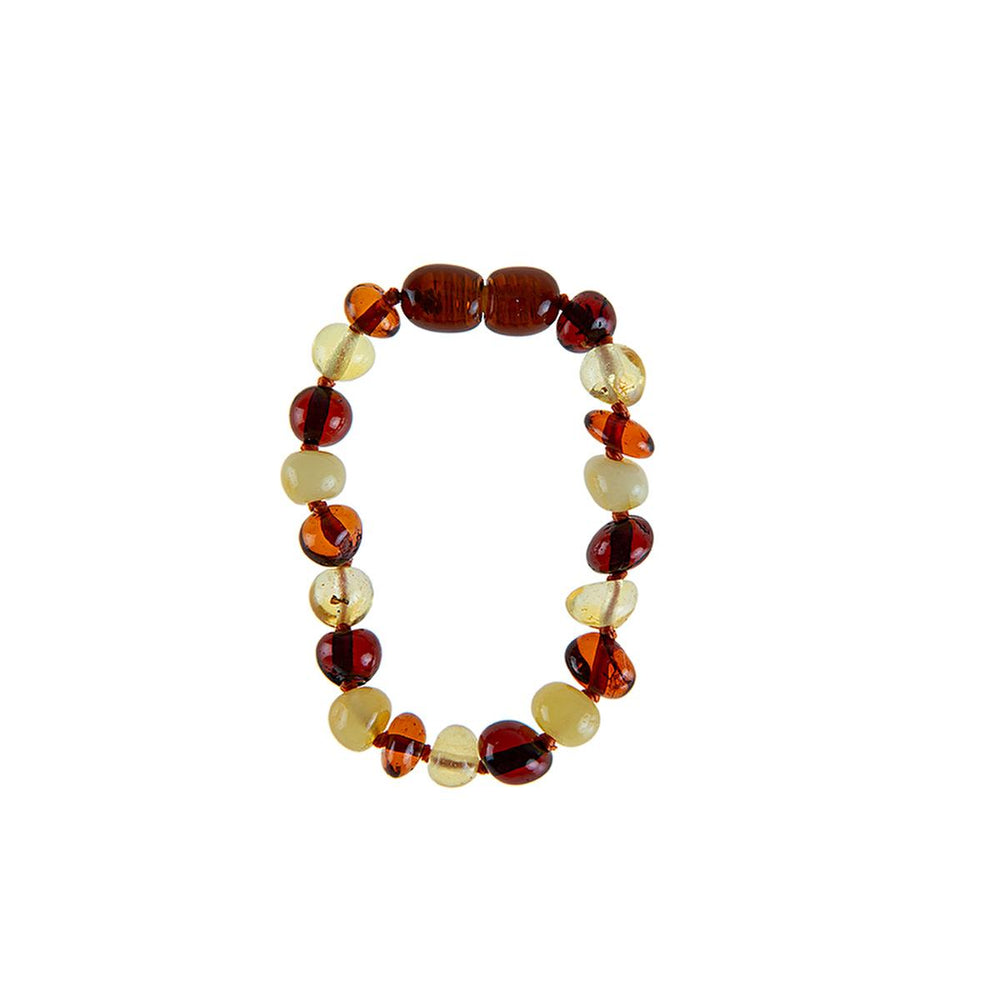 Babyjem Amber Teething Bracelet for Babies - Natural Pain Relief, Individually Knotted Amber Stones - view 6
