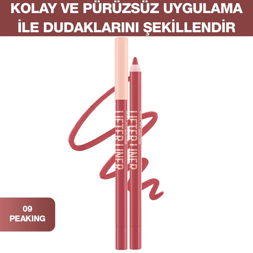 Maybelline New York Lifter Liner Lip Liner - Precise Lip Definition, Long-lasting Lip Color - view 2