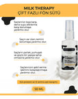Morfose Milk Therapy: Hair Heat Protectant & Styling - Amino Acid & Milk Protein Damage Repair, Dual Phase Conditioner, 1.69 fl oz Morfose Hair Heat Protectant: Milk Protein & Amino Acids hair heat protectant, milk protein hair treatment, amino acid hair serum, dual phase hair conditioner, hair styling protection, heat protection spray, damage repair hair treatment, dry hair treatment, hair styling product, heat protectant, hair conditioner, amino acid treatment, milk protein, dual phase, heat protection, e
