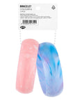 Eklips 2-Piece Makeup Wristbands in Purple & Pink