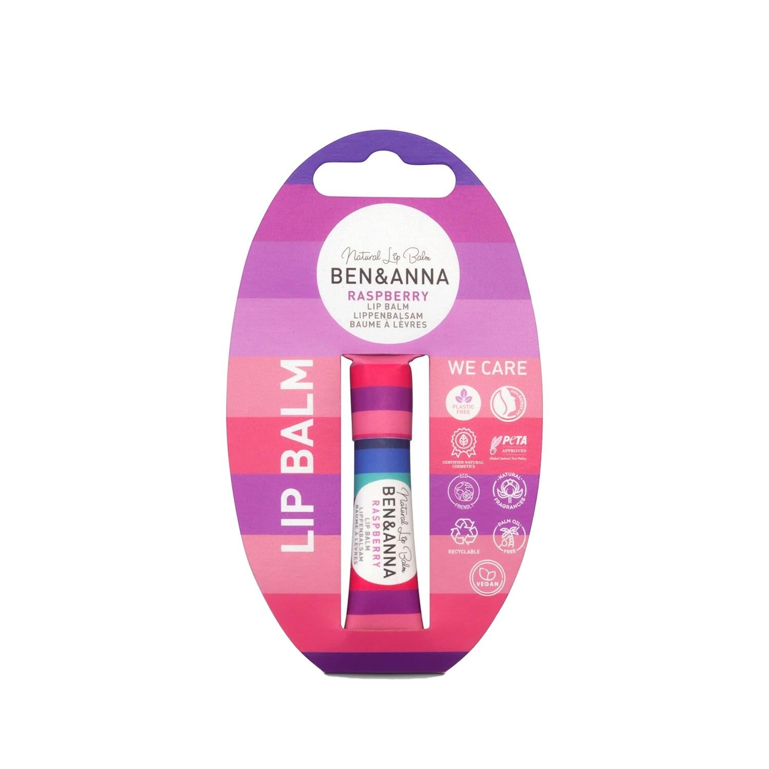BEN & ANNA Natural Lip Balm Raspberry - Moisturizing, Portable, 6g BEN & ANNA Natural Lip Balm Raspberry 6g Natural lip balm, Raspberry lip balm, BEN & ANNA lip care, Organic lip moisturizer, Small lip balm, Natural ingredients, Portable lip balm, Raspberry flavor, Lip care, Natural products, Travel-friendly, Compact lip balm, BEN & ANNA brand, Lip moisturizer, Fruit flavored lip balm