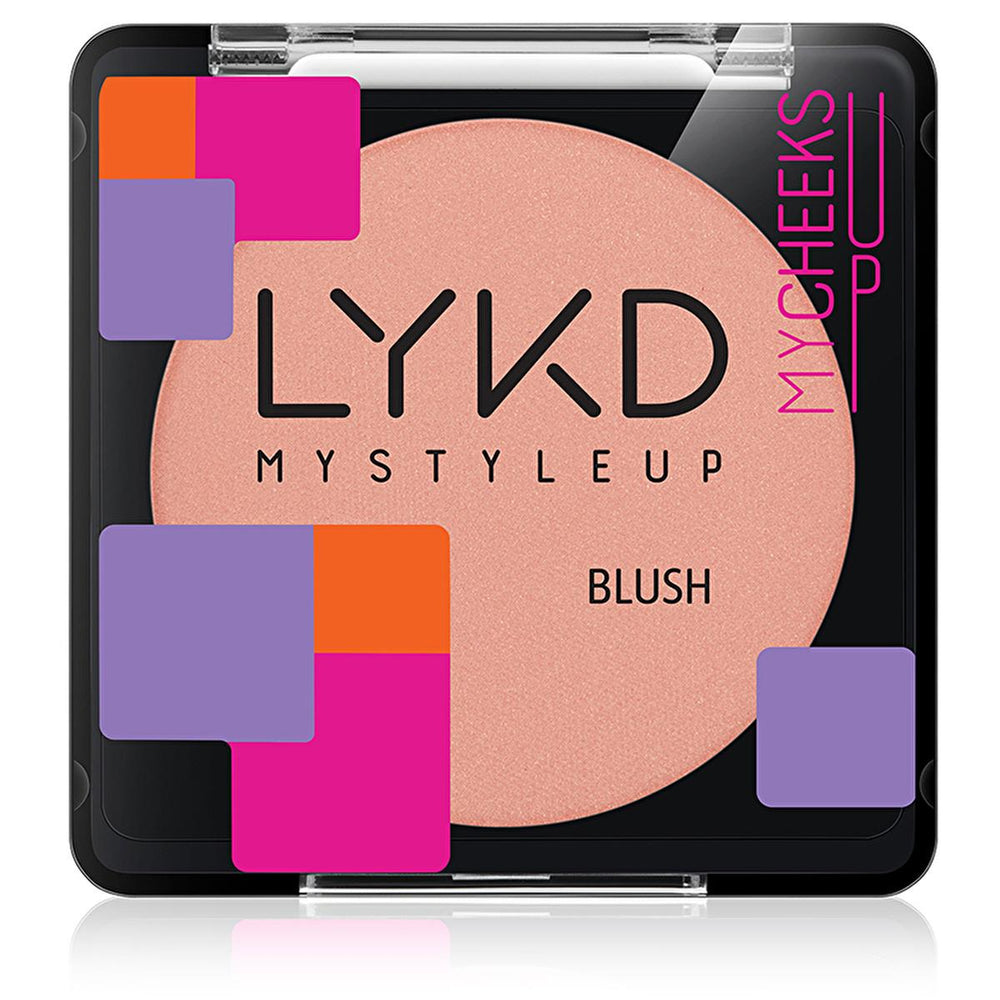 LYKD Rose Quartz Powder Blush for Natural Makeup Look - Soft Finish, Healthy Glow - Blush