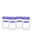 Lansinoh Breast Milk Storage Bottles Set of 4 - BPA Free, Dishwasher Safe, Compatible with Lansinoh Breast Pumps - view 2