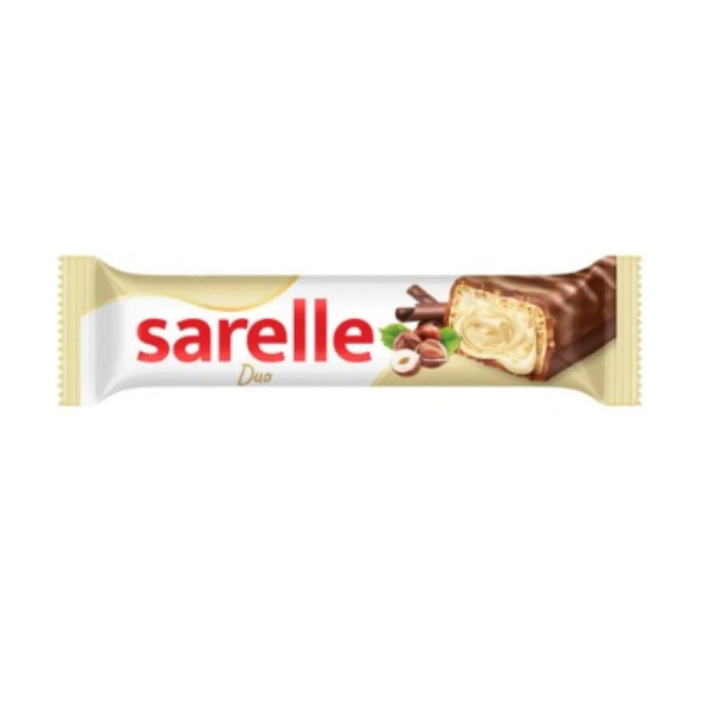 Sarelle Gofret Duo Wafer Snack with Sweet Filling, 33 g Single Serve