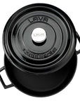 Lava Cast Iron Dutch Oven - 28cm Enameled Casserole Dish, Large Cooking Pot for Even Heat, Durable & Oven Safe Lava Cast Iron Dutch Oven - Even Heating, Durable Cookware cast iron dutch oven, enameled cast iron pot, round casserole dish, large cooking pot, durable cookware, oven safe pot, stovetop pot, even heat distribution cookware, Lava cast iron, 28 cm cast iron pot, cast iron pot, enameled pot, casserole dish, dutch oven, Lava, cookware, kitchenware, cooking, baking, simmering, roasting, stewing, famil