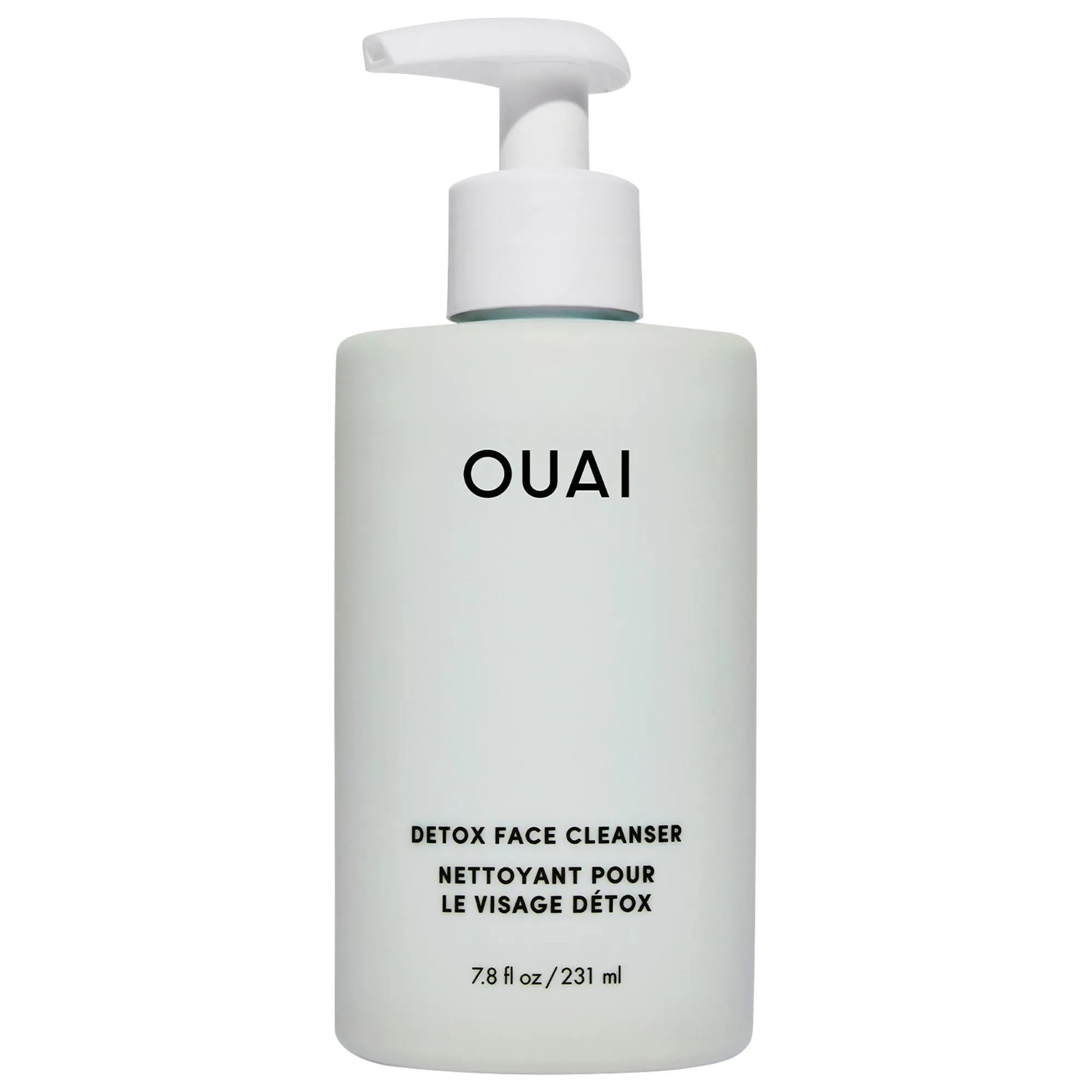 OUAI Detox Face Cleanser - Gentle Exfoliation, Hydrating Face Wash for Normal, Dry, Combination, and Oily Skin Types OUAI Detox Face Cleanser - Gentle & Hydrating Face Cleanser, Gentle Exfoliation, Hydrating Face Wash, Skincare for Sensitive Skin, Cruelty-Free Skincare, Gluten-Free Cosmetics, Normal Skin, Dry Skin, Combination Skin, Oily Skin, Skincare Routine, OUAI, Detox Face Cleanser, Glycolic Acid, Niacinamide, Gluconolactone, Liquid Face Cleanser
