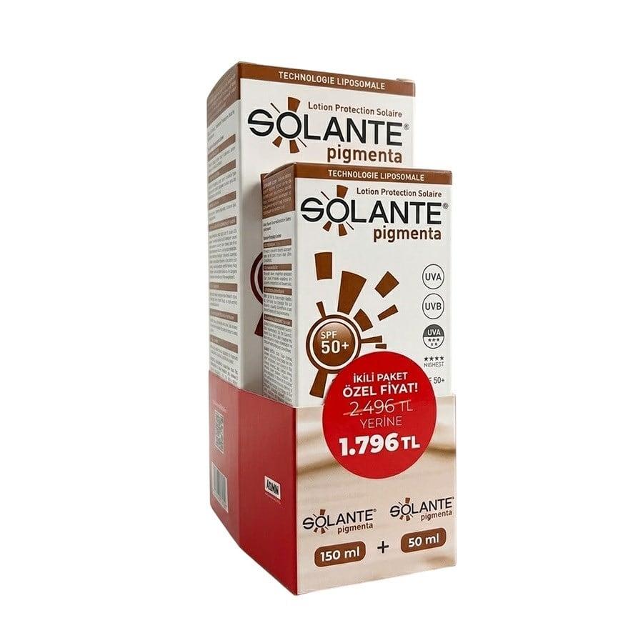 Solante Pigmenta Sunscreen Lotion for Dark Spots 150ml + 50ml