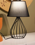 Homing Metal Table Lamp with Fabric Shade, E27 Socket, Adjustable Cord - LED Compatible - view 2