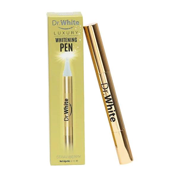 Dr. White Teeth Whitening Pen, Peroxide-Free, Effective Stain Removal - 2ml Dr. White Teeth Whitening Pen - Peroxide-Free Solution Teeth Whitening Pen, Dr. White Diş Beyazlatma Kalemi, Peroxide-free teeth whitening, At-home teeth whitening solution, Sodium Perborate teeth whitening, oral care, dental hygiene, teeth stain removal, whitening pen, cosmetic dentistry, smile enhancement