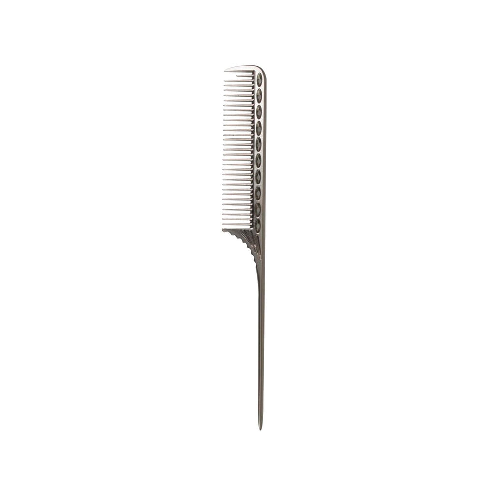 Trina Tekli Aluminum Hair Comb - Silver, Durable & Simple Hair Styling Tool Trina Tekli Aluminum Hair Comb - Durable & Simple Aluminum Hair Comb, Silver Hair Comb, Durable Hair Comb, Simple Hair Comb, Trina Tekli Hair Comb, Hair Styling Tool, Hair Care, Hair Accessories, Aluminum Comb, Static Reduction, Easy to Clean, Long Lasting