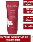 Decubal Extra Nourishing Repair Cream for Very Dry & Damaged Skin - Fragrance-Free, Allergy-Tested Moisturizer Decubal Dry Skin Repair Cream - Fragrance-Free & Allergy-Tested dry skin moisturizer, damaged skin cream, fragrance-free skincare, allergy-tested moisturizer, intense hydration cream, moisturizing cream, dry skin relief, skin repair cream, sensitive skin friendly, ceramides, niacinamide, nourishing cream