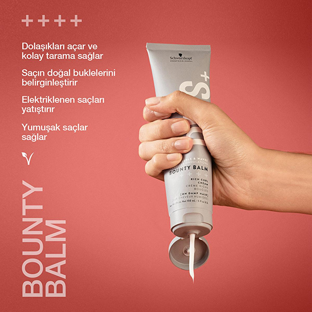 Osis Bounty Balm - Curl Enhancing Cream & Anti-Frizz Hair Product for Curly & Wavy Hair - view 3