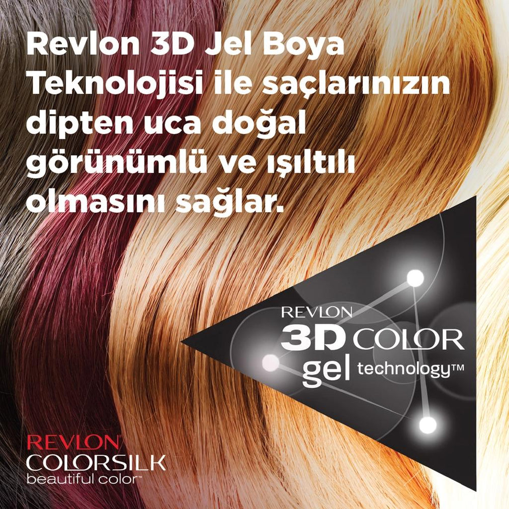 Revlon ColorSilk Beautiful Color Hair Dye 66 Vişne Red