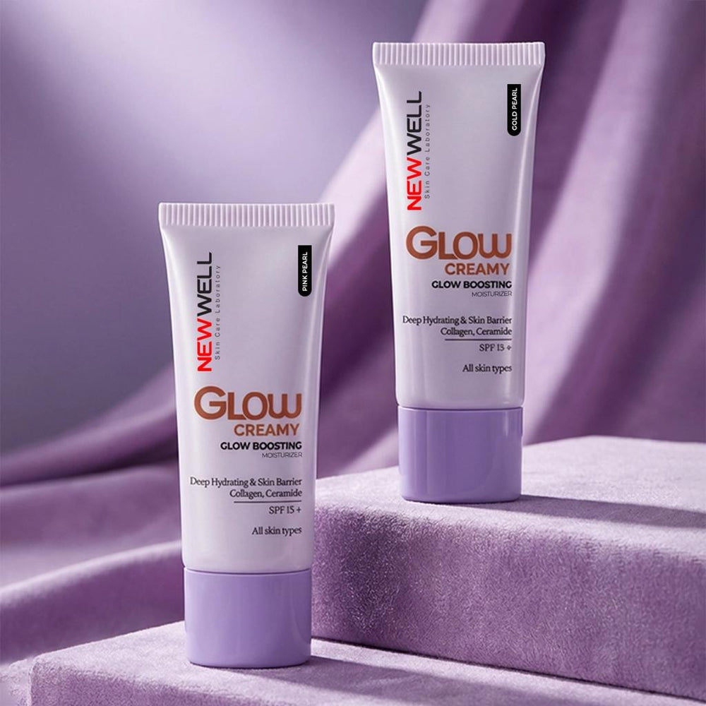 New Well Glow Boosting SPF 15 Hydrating Cream 02 Gold Pearl 30 ml