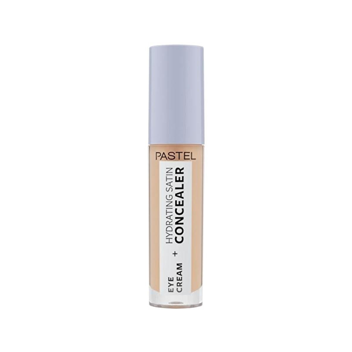 Pastel Makeup Eye Cream + Hydrating Satin Concealer: Brighten & Conceal Dark Circles - 24H Hydration for Radiant Eyes Pastel Makeup Eye Cream Concealer: Hydrate, Brighten, Conceal eye cream, hydrating concealer, dark circle concealer, under eye cream, brightening eye cream, satin finish concealer, eye cream for dark circles, hydrating eye concealer, best concealer for dark circles, eye cream and concealer combo, concealer, dark circles, eye bags, hydration, skincare, makeup, beauty, white flower extract, be