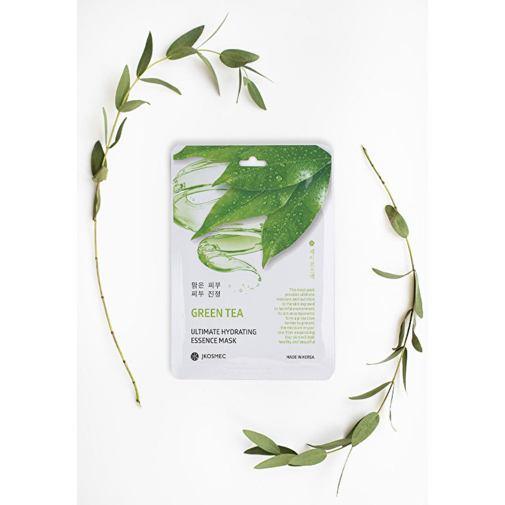 JKosmec Hydrating Green Tea Face Mask - Moisturizing & Toner for All Skin Types | 25 ml - view 3