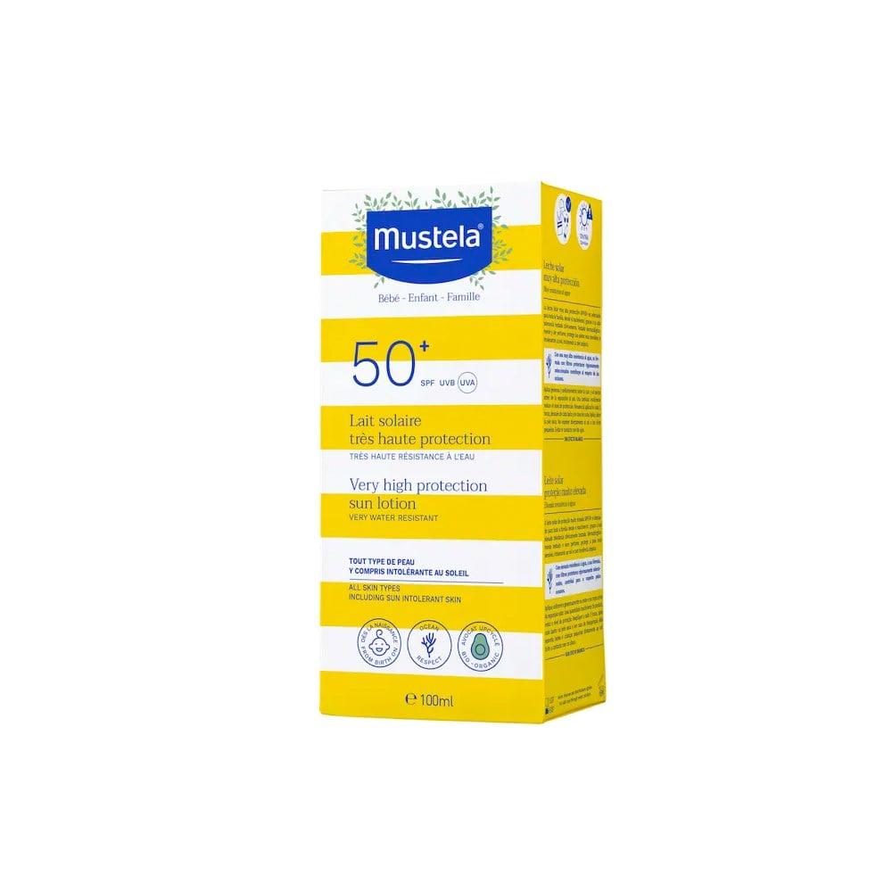 Mustela SPF50+ Sunscreen 100ml & Hydra Bebe Lotion 50ml Set