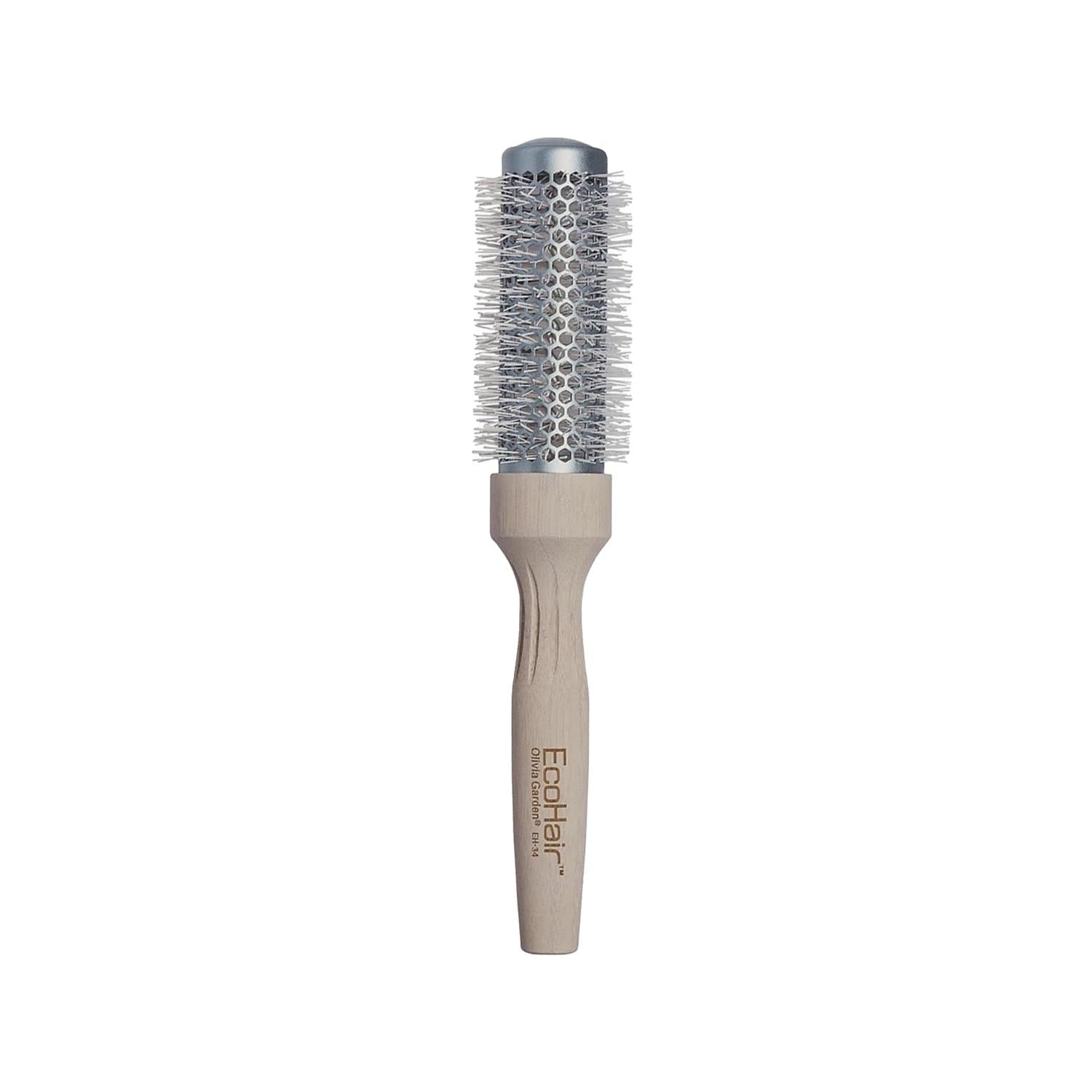 Olivia Garden Ecohair Thermal Hair Brush 34mm - High-Quality Thermal Styling Tool Olivia Garden Ecohair Thermal Brush | Premium Hair Styling Thermal Hair Brush, Olivia Garden Ecohair, 34mm Hair Brush, Hair Styling Tools, Thermal Styling, Eco-Friendly Hair Care, Sustainable Hair Products, High-Quality Hair Brushes, Olivia Garden, Hair Care, Styling Tools, Beauty Products