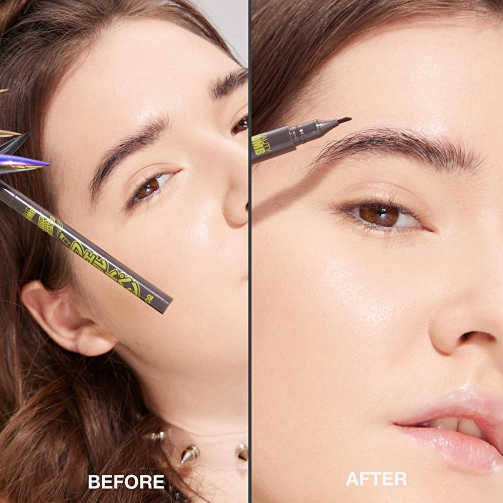 Beauty Bomb Microblade Effect Eyebrow Pencil 02 - Medium Brown