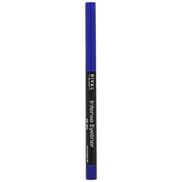 Rival de Loop Intense Eyeliner No:08 Gökyüzü - Soft Texture, Dermatologically Tested, Vibrant Eye Makeup Rival de Loop Eyeliner No:08 Gökyüzü - Soft & Dermatologically Tested Rival de Loop Eyeliner, Intense Eyeliner No:08 Gökyüzü, Dermatologically tested eyeliner, Ophthalmologically tested makeup, Soft texture eyeliner, Eye Makeup, Cosmetics, Makeup Essentials, Beauty Products, Sensitive Eyes, Sensitive Skin, Precise Eye Makeup, Vibrant Eye Look, Easy Application