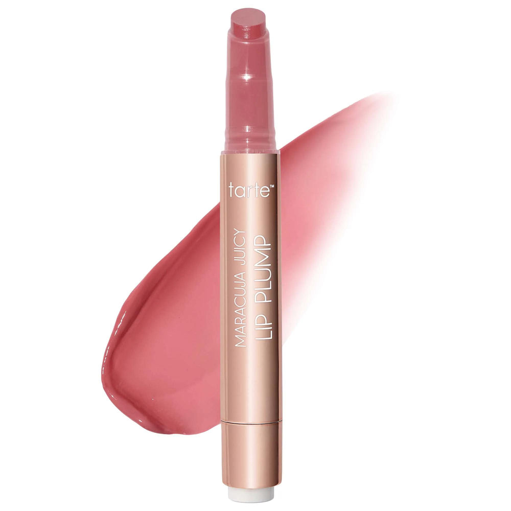 Tarte Maracuja Juicy Lip Plump: Hydrating, Vegan Lip Plumper & Gloss for Visibly Fuller, Brighter Lips. Cruelty-Free, Long-Wearing & Non-Sticky! Tarte Maracuja Lip Plump: Hydrating Vegan Lip Plumper Maracuja juicy lip plump, Lip plumper, Hydrating lip gloss, Vegan lip gloss, Cruelty-free lip plumper, Long-wearing lip gloss, Non-sticky lip gloss, Hyaluronic acid lip plump, lip gloss, lip balm, lip treatment, plumping balm, lip color, hydrating treatment, vegan, cruelty-free, maracuja, superfruit complex, vi