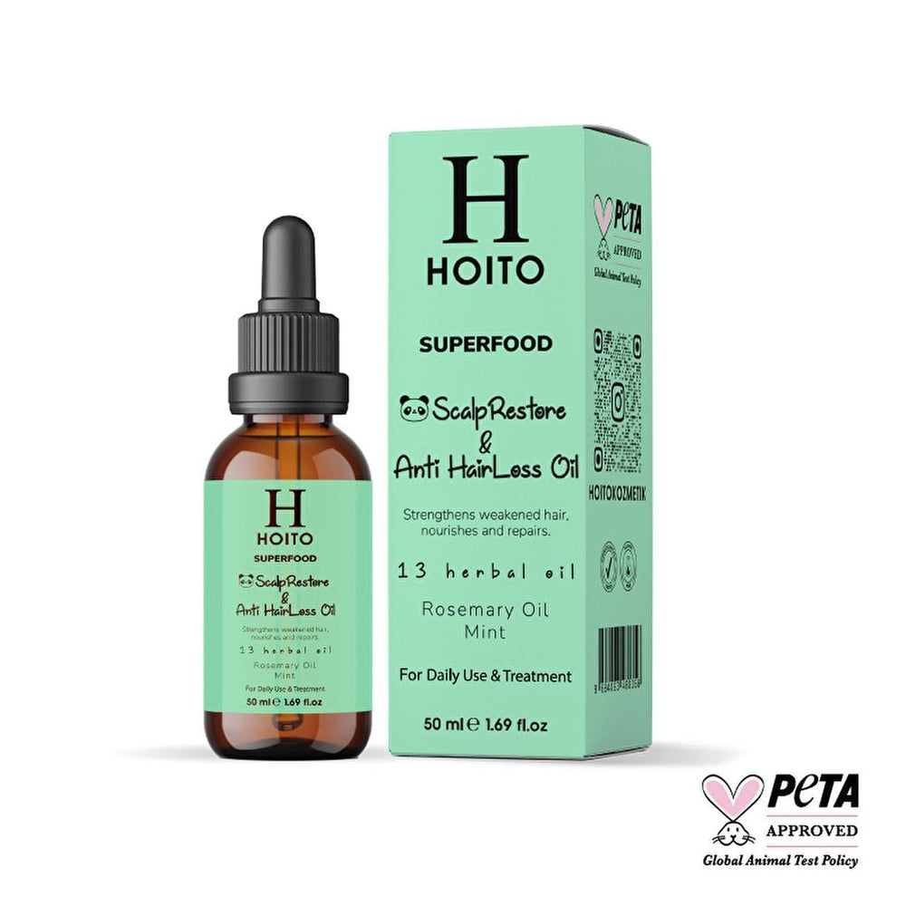 Hoito Superfood Rosemary & Mint Hair & Scalp Oil 50 ml