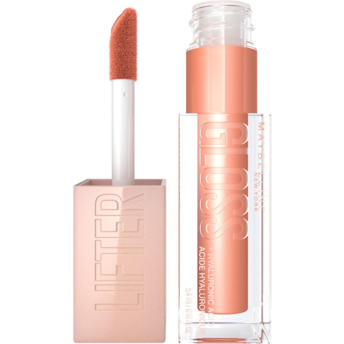 Maybelline New York Lifter Gloss - Hyaluronic Acid Lip Gloss for Moisturizing & Fuller Lips Maybelline Lifter Gloss - Moisturizing Lip Gloss Lip Gloss, Moisturizing Lip Care, Hyaluronic Acid Lip Gloss, Non-Sticky Lip Gloss, Lifting Lip Gloss, Lip Care, Cosmetic, Beauty, Makeup, Skincare, Hyaluronic Acid, Moisturizing, Non-Sticky, Lifting, Lip Contour, Dry Lips, Chapped Lips, Sensitive Skin, All Skin Types