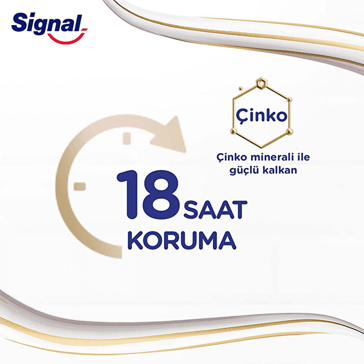 Signal Komple Bakım 8 Etki Diş Macunu Beyazlatıcı Koruma - Family Toothpaste with 8 Oral Care Benefits Signal Komple Bakım 8 Etki Diş Macunu - Family Toothpaste Signal Komple Bakım 8 Etki Diş Macunu, Family toothpaste, Whitening toothpaste, Triclosan-free toothpaste, Oral care with Zinc Citrate, Comprehensive oral care, Family oral hygiene, Healthy gums, Tartar prevention, Clinically proven toothpaste, Oral care for all ages