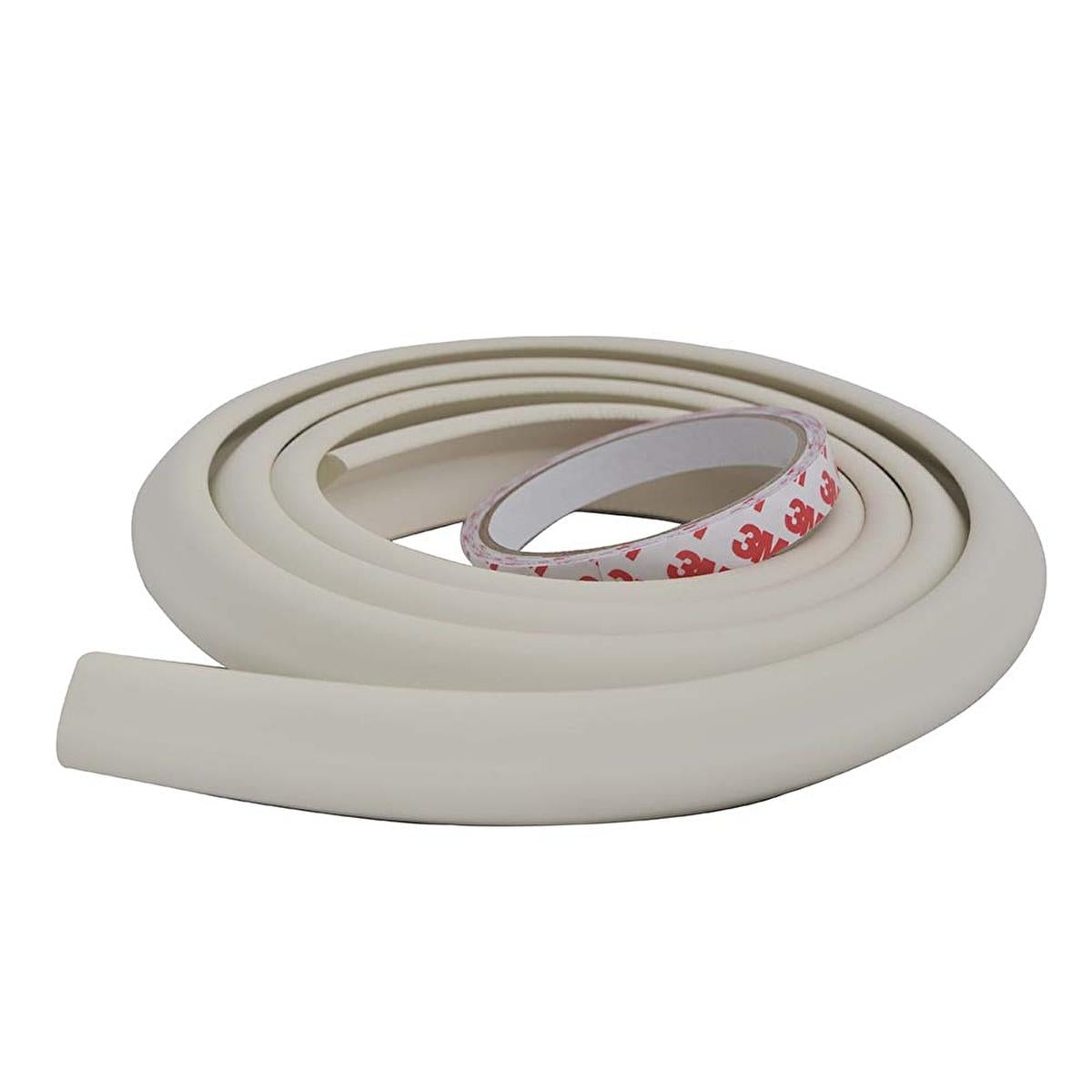 Miny Baby Safety Corner Protector - 2M Krem Rubber Edge Guard for Baby Proofing Miny Baby Safety Corner Protector - 2M Krem Edge Guard baby safety corner protector, edge protector, baby proofing, child safety, nursery safety, rubber corner guard, Miny, baby safety products, edge guard, safety corner protector, non-toxic baby products, natural rubber baby safety, baby-proofing solutions, furniture edge protectors