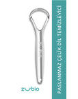 Zubio Stainless Steel Tongue Cleaner for Fresh Breath