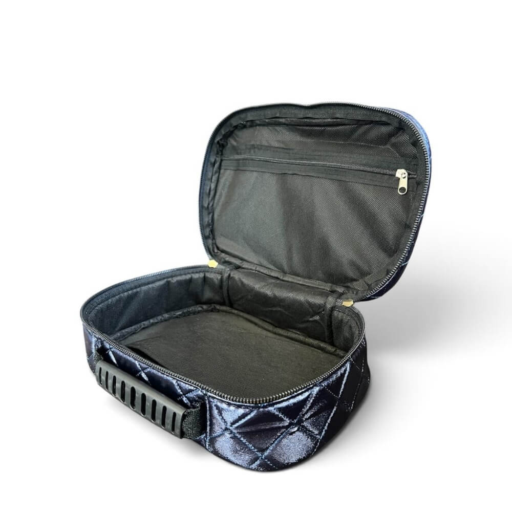 Zuubags 8330 Quilted Makeup Bag with Handle