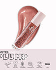 Pastel Profashion Plump Up Extra Hydrating Plumping Gloss 202 - Vegan Hydrating Lip Gloss with Plumping Effect - view 2