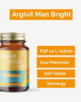 Argivit Men's Health Supplement - Stress Management, Energy & Hair Loss Prevention for Adult Men Argivit Men's Health Supplement for Stress & Energy Men's health supplement, Stress management, Energy booster, Hair loss prevention, Prostate support, Dietary supplement for men, Men's wellness, Health supplements, Adult men's health, Stress relief, Energy enhancement, Hair health, Prostate health