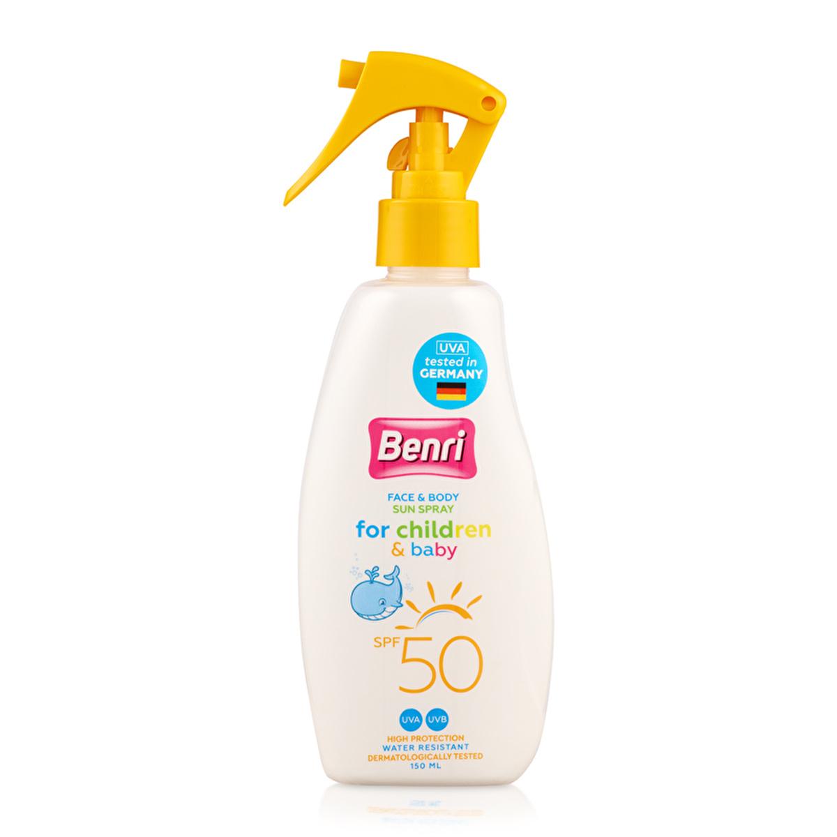 Benri Baby Sunscreen Spray SPF 50 - Safe Sun Protection for Infants & Children, 5.07 fl oz Benri Baby Sunscreen Spray SPF 50 - Safe for Infants & Children baby sunscreen spray, SPF 50 sunscreen for children, safe sun protection for infants, children's sunscreen spray 5.07 fl oz, high protection sunscreen for kids, Benri baby sunscreen, sunscreen for outdoor activities, gentle sunscreen for sensitive skin, kids sun care, baby sun protection, children's skincare