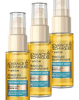Avon Advance Techniques Nourishing Hair Serum with Argan Oil 30 ml Set of Three - Hair Mask