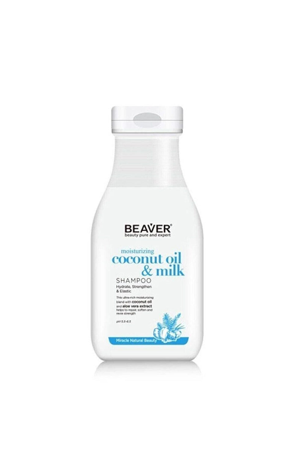 Beaver Coconut Oil Milist Moisturizing Shampoo 60 ml - Hair Conditioner