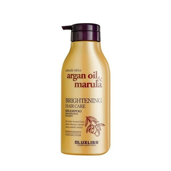 Luxliss Argan Oil Marula Brighttening Hair Care Shampoo 500 ml - Hair Conditioner
